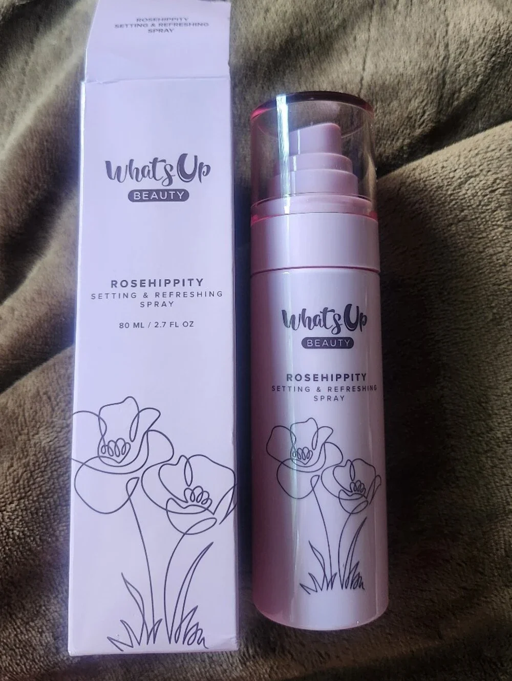 NEW Whats Up Beauty Rosehippity Setting & Refreshing Spray